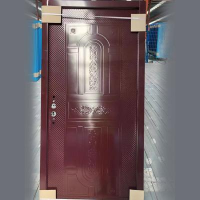 China Class A Solid Core Impact Resistant Security Doors With Insulation And Durability for sale