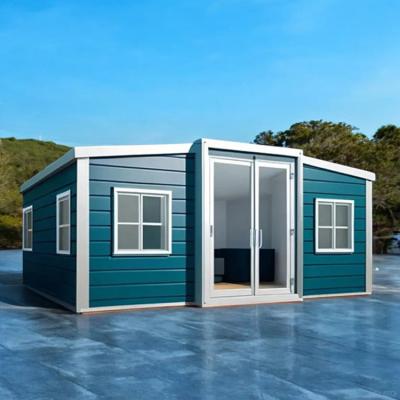 China 50m/S Wind Load Flat Pack Prefabricated Container House With PVC Sliding Window Customizable Design for sale