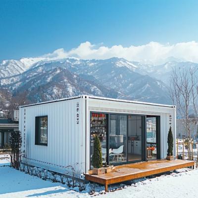 China Easy And Fast Assembling Single Story Container Homes  Interior 3D Model For Living / Office / Storage Needs for sale