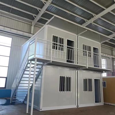 China Hoge duurzaamheid gegarandeerd 3D multi-verdiepingen Shipping Container House met interieur veelzijdige functionaliteit Te koop