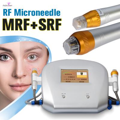 Cina Ringiovanimento della pelle della macchina frazionata a microneedling RF a due manici non isolato in vendita