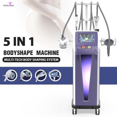 China Salon Vertical  Body Slimming Machine Cavitation RF Body Sculpting Machine for sale