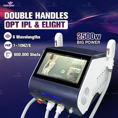 China OPT SHR IPL-Laser-Haarentfernungsgerät Elight RF-Pigmentierungsentfernung zu verkaufen