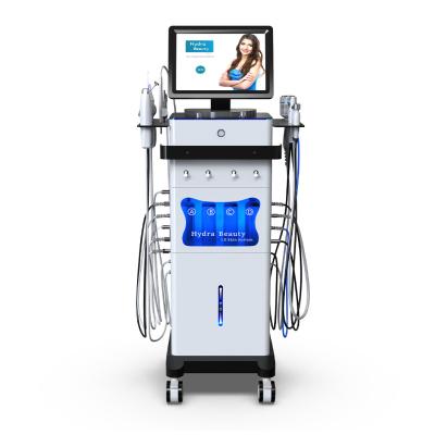 China Perfect Laser 15 In 1 Hydrafacial Diamond Oxygen Peel Skin Care Face Cleaning Tightening Rejuvenation Beauty Machine for sale