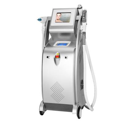 China Professional 5in1 Hair Removal Laser Machine with Double Screen, RF, and Best Cooling System - Multifunctional Device for sale