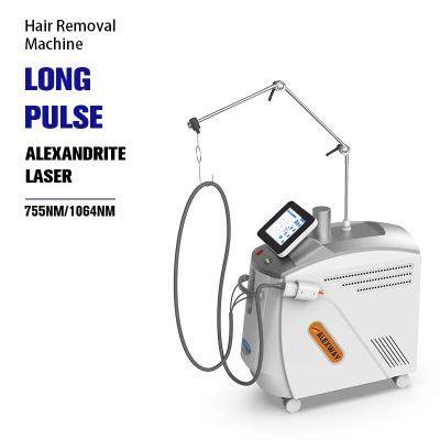 China Professional 755nm Alexandrite Laser Hair Removal Machine with TEC Cooling System for sale