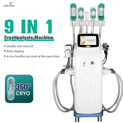 China Advanced Fat Freezing Body Sculpting Machine with Cooling Temperature c and RF Energy for sale