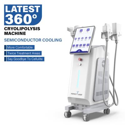 China 4 Handles Cryolipolysis Weight Loss Machine With Adjustable Cooling System for sale