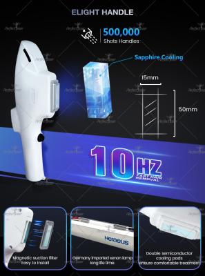 China OEM Portable IPL Laser Hair Removal Machine 600000 Shots 2500W for sale