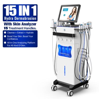 China Diamond Hydrafacial Beauty Machine Dermabrasion Oxygeneo Facial Machine for sale