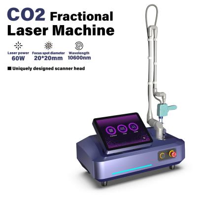 China 7 Eliminação de acne articular Máquina de beleza a laser fracionada CO2 Para rejuvenescimento da pele Rejuvenescimento facial à venda