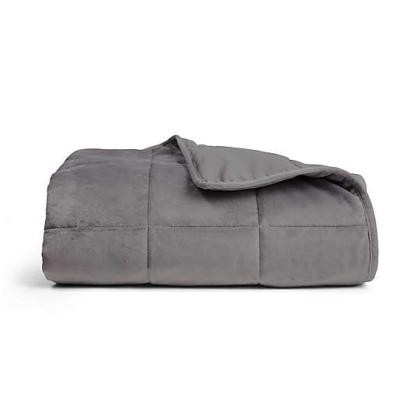 China COMFLIVE Plush Home Fabric Relaxed Gray Blanket Throw Weighted Thick for sale