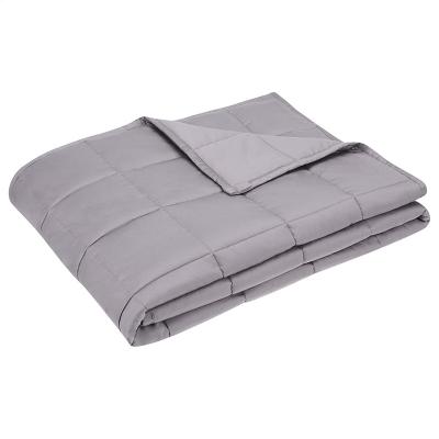 China Gray Blanket Anti-pilling Quality Price Appropriate Cotton Weighted Foldable Guaranteed Comforter for sale