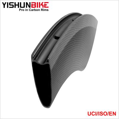 China YISHUN China Best Amazing Durable TG 700C 60mm Stable Anvil Carbon 240 Degree Bicycle Road Carbon High Edges HTG6C for sale