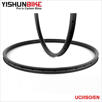 China Cross Country (XC) YISHUN 29er MTB 30mm Strong Lightweight Super Wide Light Cross Country (XC) Offset Bicycle 340g XC Carbon Edges ASD29-30S-SL for sale