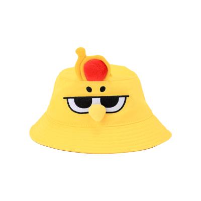 China Cartoon Style Theme Egypt Falcon Horus Face Expression Bucket Hat Anderson Cat Friend Female Summer Sunblock Embroidery Face Caps for sale