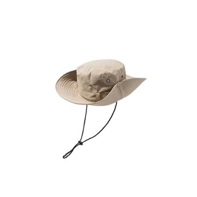 China 2020 Picture Amazon Hot Sale Wide Brim White Boonie Hats Hats Water Proof Booney Hats Outdoor Sun Block Bucket Caps Fisherman Hats for sale