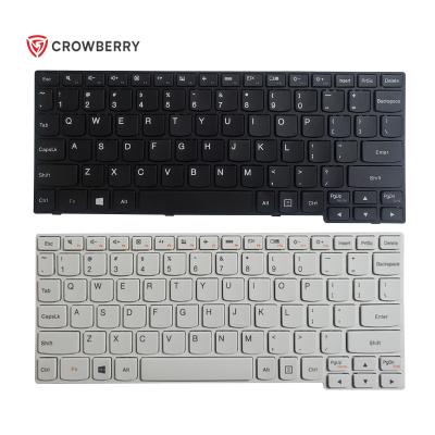 China Plug and Play Black and White Laptop Keyboard for Lenovo E10-30 Notebook Keyboard with Frame for sale