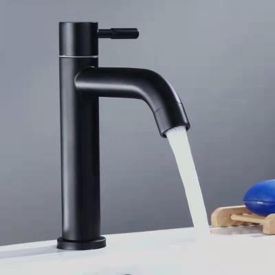 China Metered Faucets Factory Price Single Handle Bathroom Faucet Tap Stainless Steel Basin Faucet Water Tap for sale