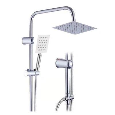 China 2022 New Launch Design Good Quality Wholesale Price Contemporary Wall Mounted Bathroom Shower Column Without Sliding Bar for sale