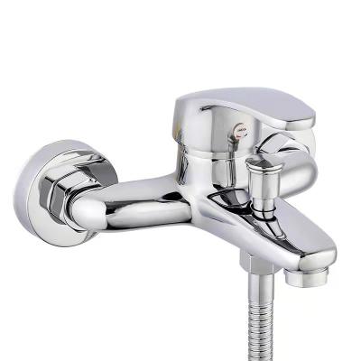 China Without Price Wall Mounted Bathroom Tub Shower Faucet Zinc Sliding Bar Shower Mixer Tap for sale