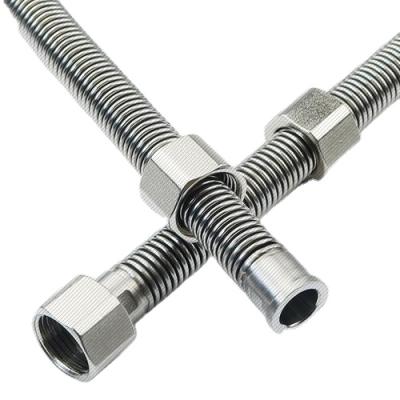 China Hot Selling Water Pipeline Network Stainless Steel Flange Connect Flexible Pipe Metal Corrugated Pipe for sale