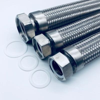 China High Pressure Water Pipeline Metal Braided Flexible Hose Pipe Stainless Steel Hose Tube for sale