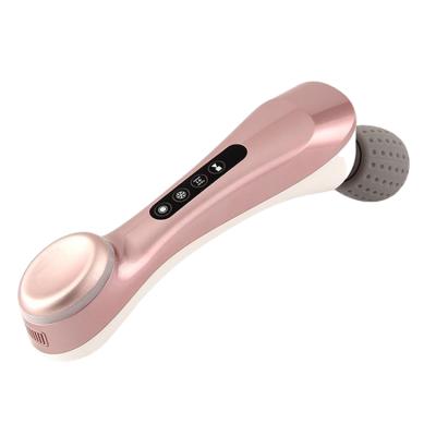 China Portable logo color can be hot and cold gun customized ultrasonic facial massager face and eye massage instrument for sale