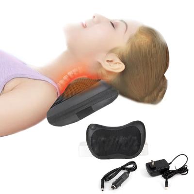 China Portable Relaxation Cushion Home Car Office Shiatsu Massager Massage Back Neck Pillow Heated Hot Selling Massagers for sale