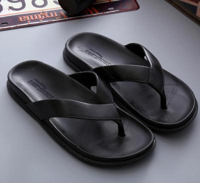 China Sole soft flip flops shoes chinelo masculino men's breathable slippers men's soft noskid 36-44 for sale