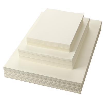 China 120gsm Ivory Board Uncoated Bond Paper Woodfree A4 Offset Paper Printing Paper DL-003 for sale