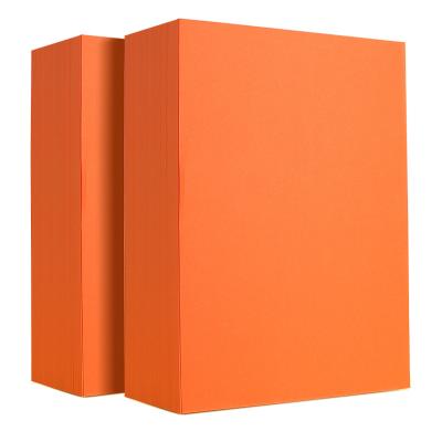 China In 80G A4 Stock Wholesale Orange Color Copy Paper Office Printing Paper FY-003 for sale