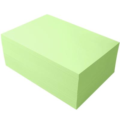 China FYZ Wholesale Light Green Green-Light Colored Spot 80G A4 Color Copy Paper Office Printing Paper Office Supplies Colored Paper for sale