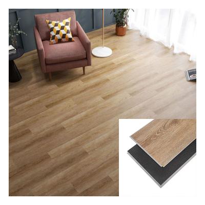 China Modern 100% Environment Friendly Stone Plastic Composite PVC Vinyl Plastic Wood Grain SPC Vinyl Flooring Plank for sale