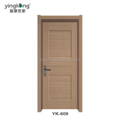 China Waterproof Modern Door Panel Polymer Interior Door Panel Interior Wooden House Solid Door for sale