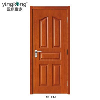 China Eco Friendly Modern Solid Wood Door Waterproof China Best Prices Designs Interior Solid Wood Door for sale