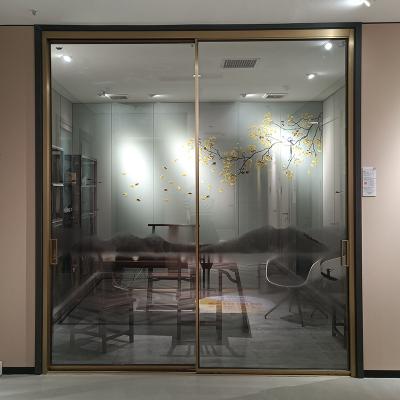 China Cheap Kitchen Waterproof Popular Doors Price Aluminum Glass Sliding Doors for sale