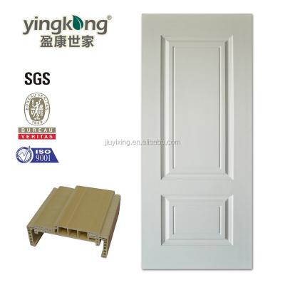 China China Supplier Waterproof WPC Supplier Interior High Quality Modern Waterproof Door PVC Panel Frame Skin for Israel Saudi Arabia Middle East Market for sale