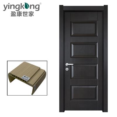 China Interior Waterproof WPC ABS Wooden Door Waterproof For Hotel / Villa for sale