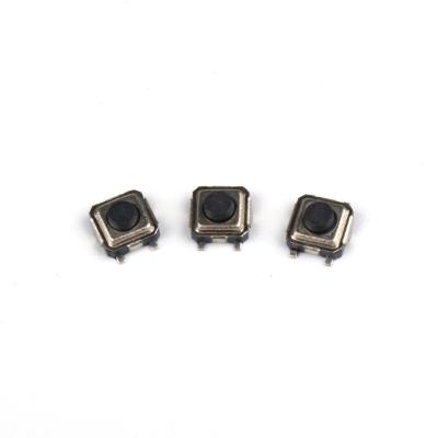 China PPA 12VDC 4 Pin Mini Tact Switch SMD with earth terminal switch the mini tactile for sale