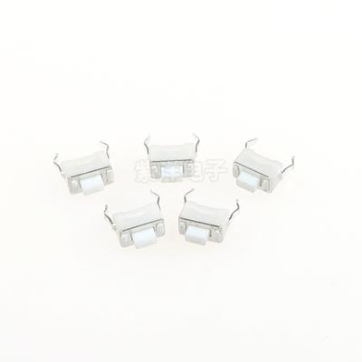 China Copper and Silver Plating 3x6MM 2 Pin Micro SMD Tact Switch Pin Temperature Resistance and Long Service Life for sale