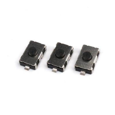 China Electronic Appliances 4*6 Push Button Tact Switch Reset Normally Closed Mini Leaf Switch Flat Terminal Tact Switches for sale