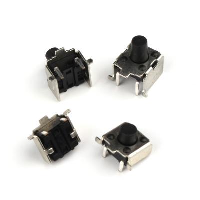 China PPA Right Angle Momentary Push Button Switches 6*6 Tact DIP Switch 6x6 Smd Tactile for sale