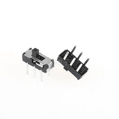 China Dustproof And Non-waterproof Miniature Slide Switch Mini Size For Many Vertical Type Thermostability Push Handle Switch for sale