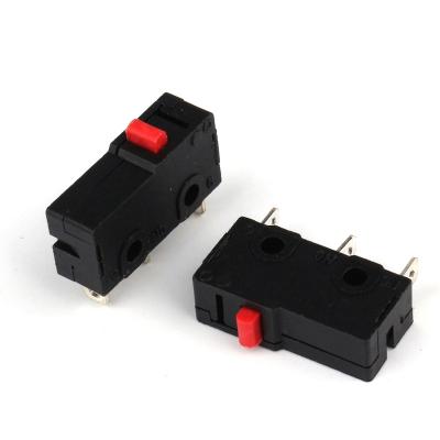 China Be handleless 3pin dustproof micro switch narrow limit switch normally open reset limit switch 1A 125VVAC for sale