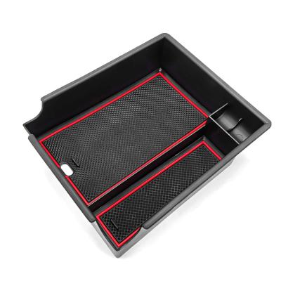 China Factory Made Sports Car Central Control Armrest Storage Box Organizer Tray 2021 2022 parts for Tucson NX4 for sale