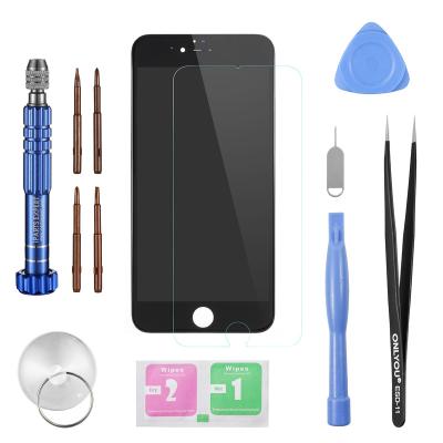 China Made By China Manufacturer LCD Display Screen And Digitizer Assembly Part With Disassemble Opening Repair Tool Kit For iPhone 6s Plus for sale