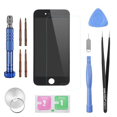 China Made By China Manufacturer Selected LCD Display Screen For iPhone 7 Digitizer Assembly Disassemble Repair Opening Tool Kit for sale