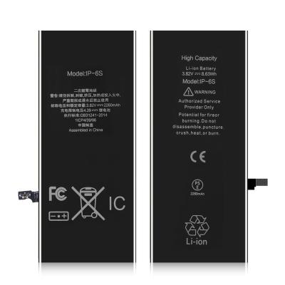 China EXPERT Mobile Phone IPARTS High Capacity 2260mAh Phone Battery (ZY+JX Solution) For iPhone 6s 4.7 inch for sale