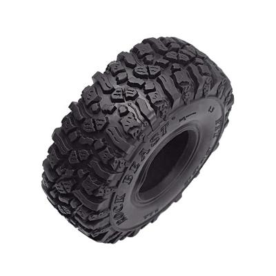 China Vehicles & Remote Control Toys 4PCS 115mm Rubber 1.9inch Tire for 1/10 RC Car Traxxas TRX4 TRX6 SCX10 Axial 90046 Crawler for sale